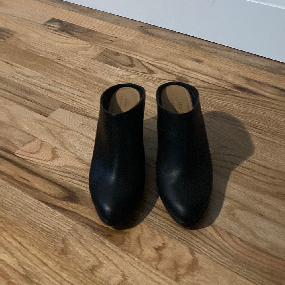 Soludos Heeled Mules - Black